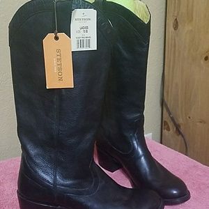 Womens nwt Stetson leather boots